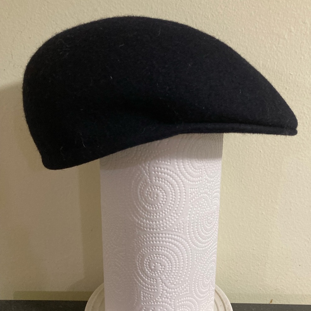 Vintage Stetson Cuffley Cap (Page Boy) L Black